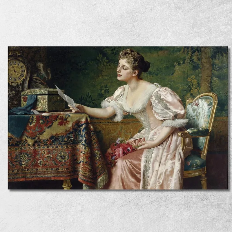 L'Invito Władysław Czachórski quadro stampa su tela