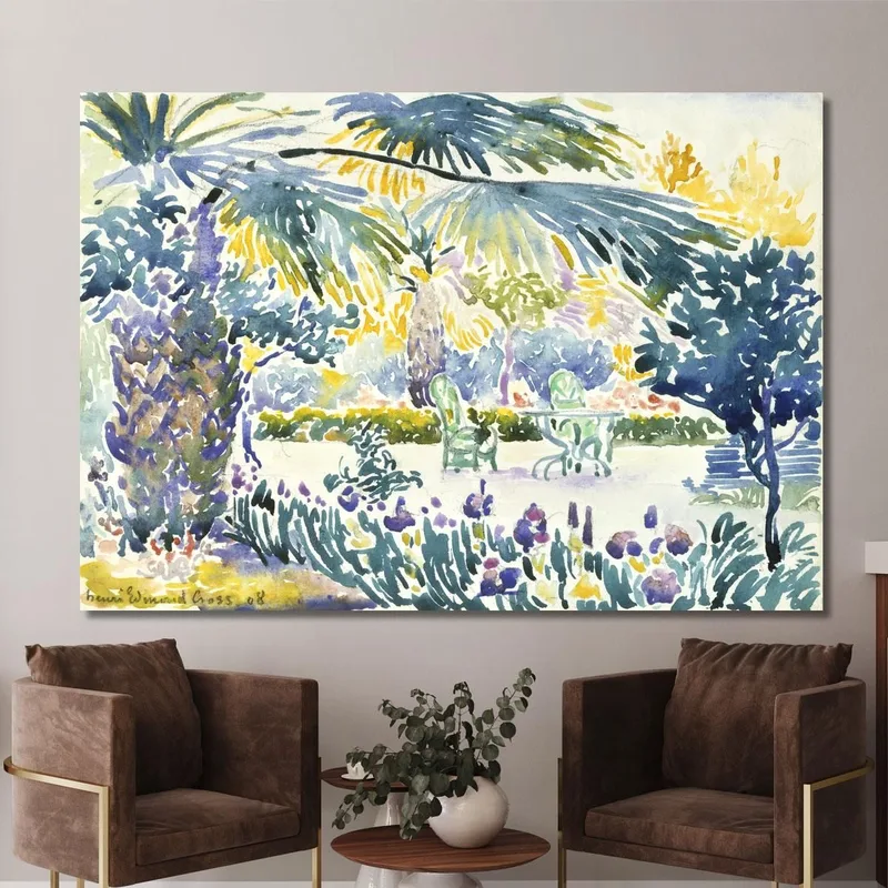 Jardín Del Pintor En Saint Clair Henri Edmond Cross