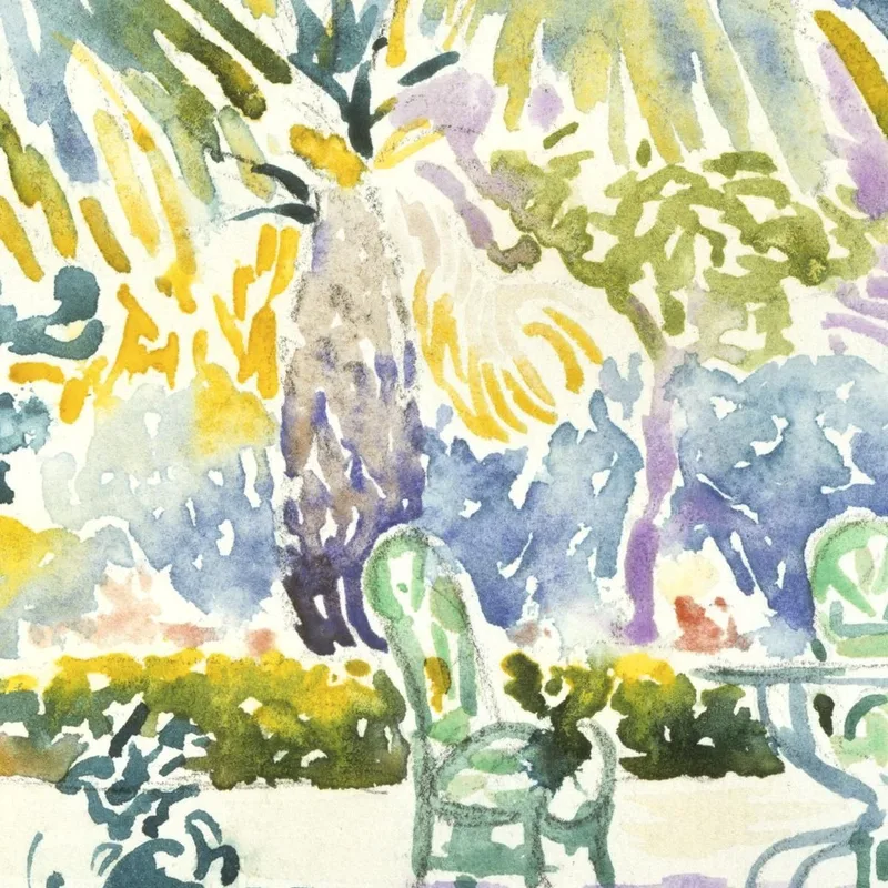 Jardín Del Pintor En Saint Clair Henri Edmond Cross