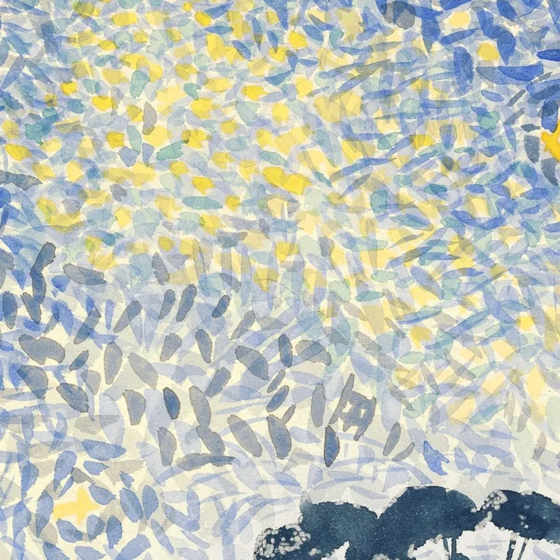 Paesaggio Con Stelle Henri Edmond Cross