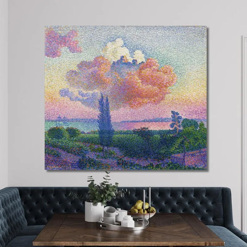 The Pink Cloud Henri Edmond Cross