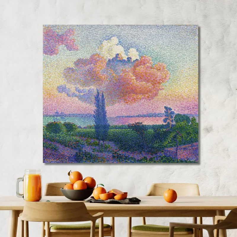 The Pink Cloud Henri Edmond Cross