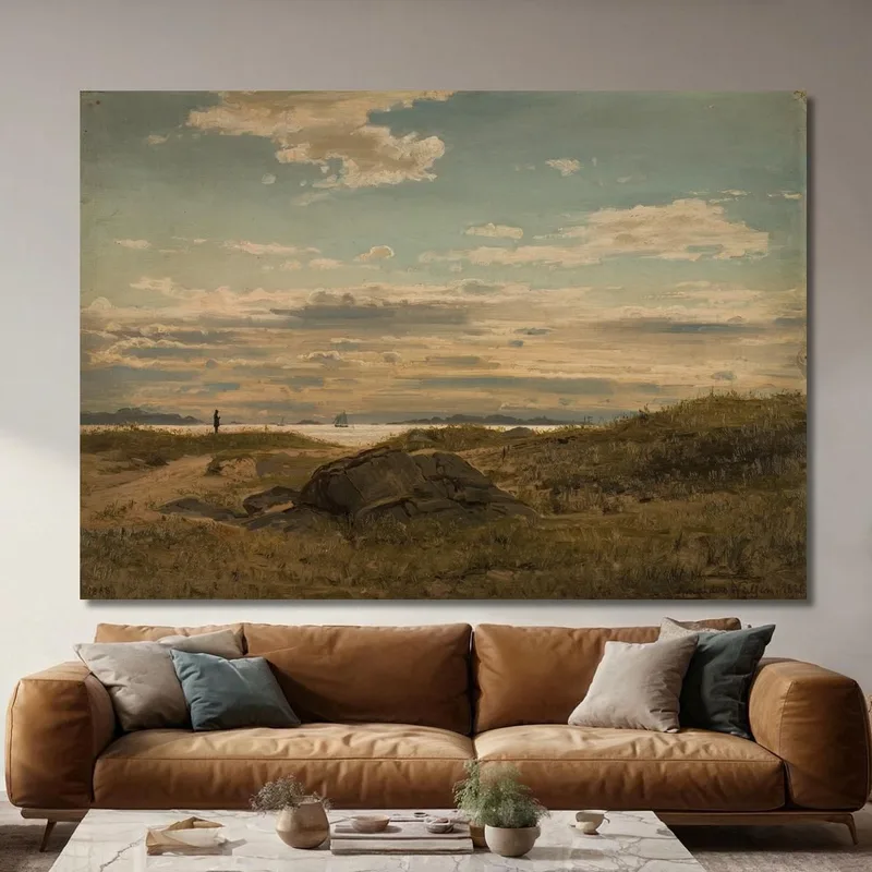 Depuis Mannefjorden Amaldus Nielsen
