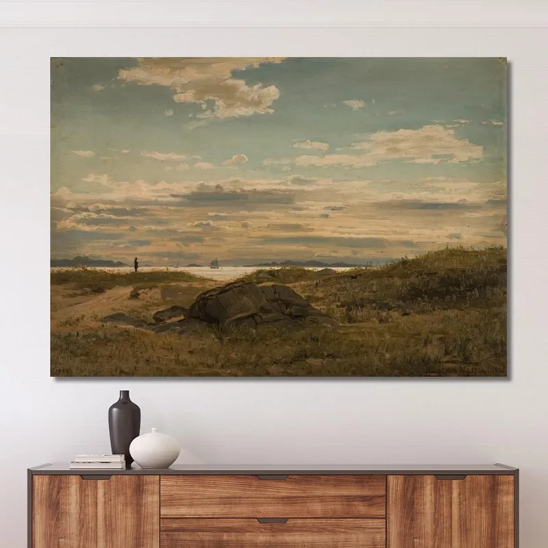 Depuis Mannefjorden Amaldus Nielsen