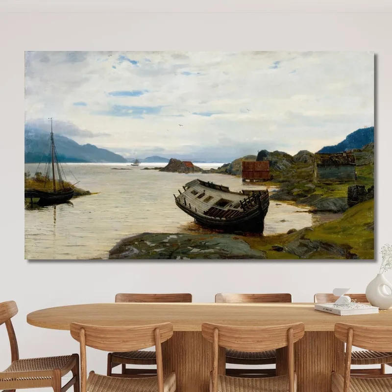 Wreck Of A Jakt Ølve Amaldus Nielsen