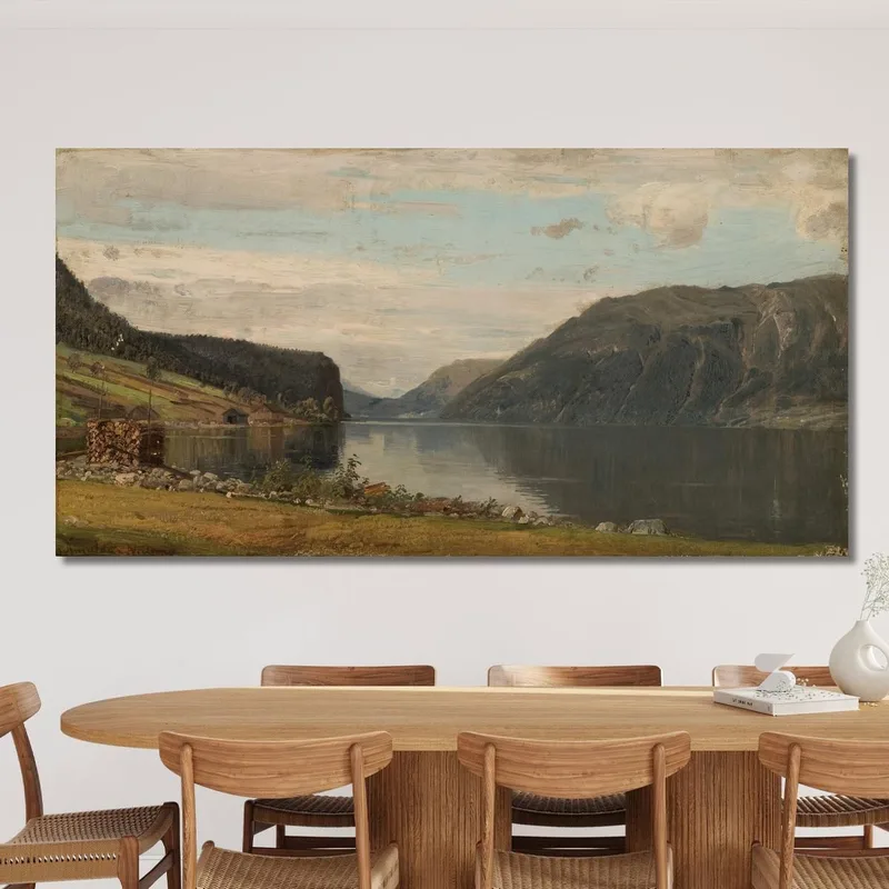 Kirkhorn. Hornindalsvann Amaldus Nielsen
