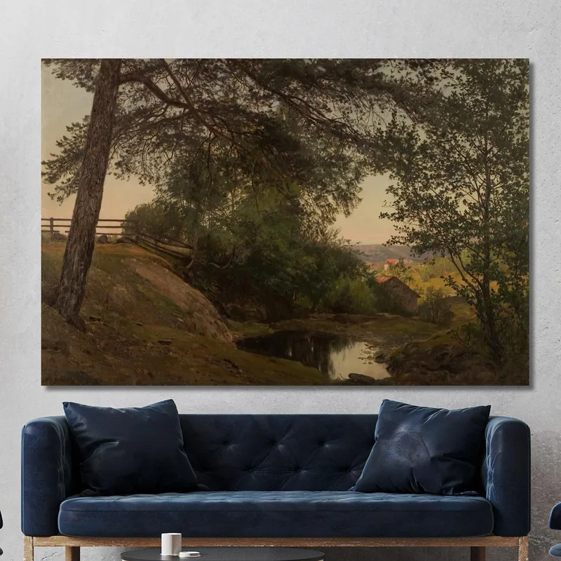 Parmi Les Arbres. Lervik Stord Amaldus Nielsen