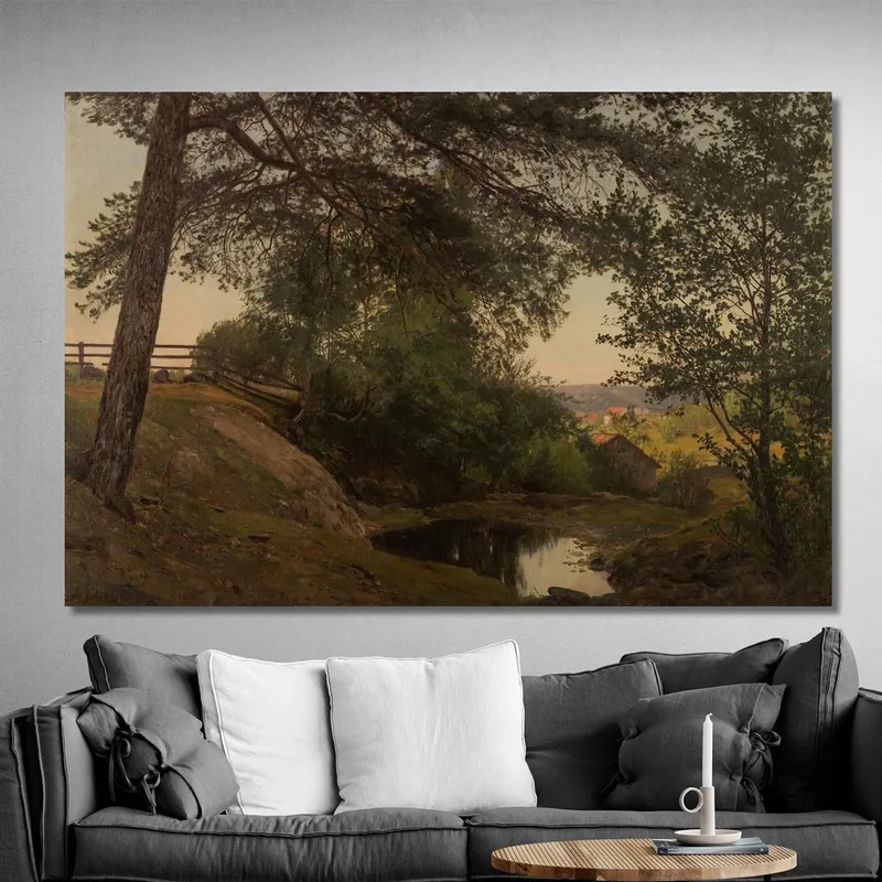 Parmi Les Arbres. Lervik Stord Amaldus Nielsen