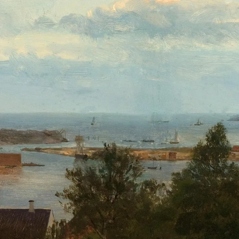 Partie De Mandal Oxevolden Amaldus Nielsen