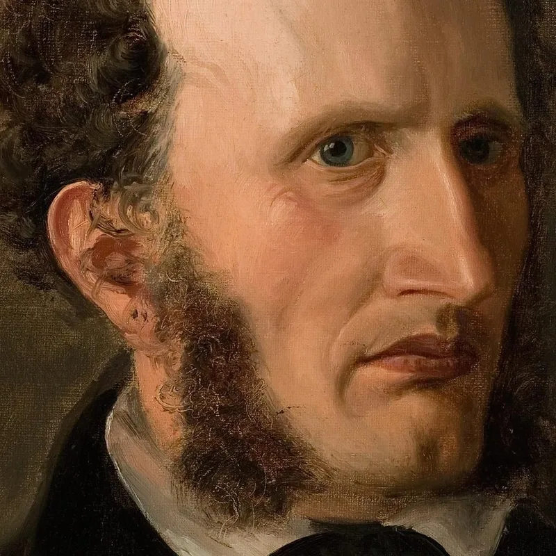 Porträt Des Bruders Des Künstlers Harald Amaldus Nielsen