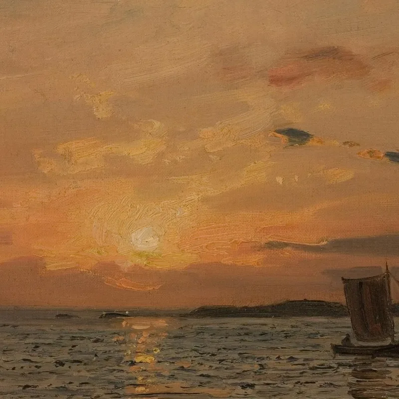Tramonto Hvaler Amaldus Nielsen