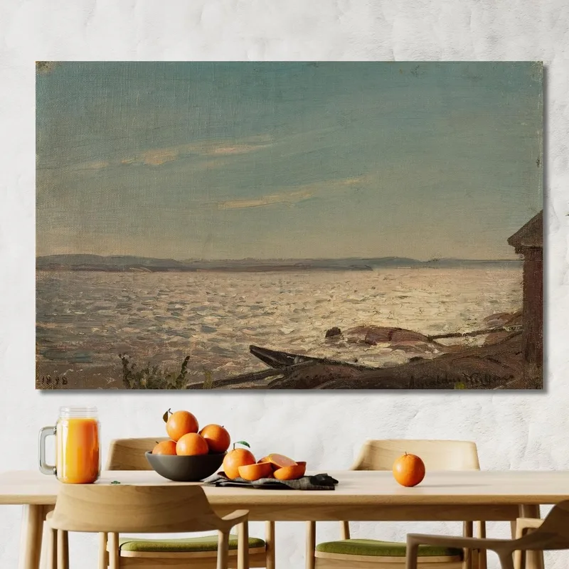 Sonnenschein Auf Den Hvaler-Inseln Amaldus Nielsen
