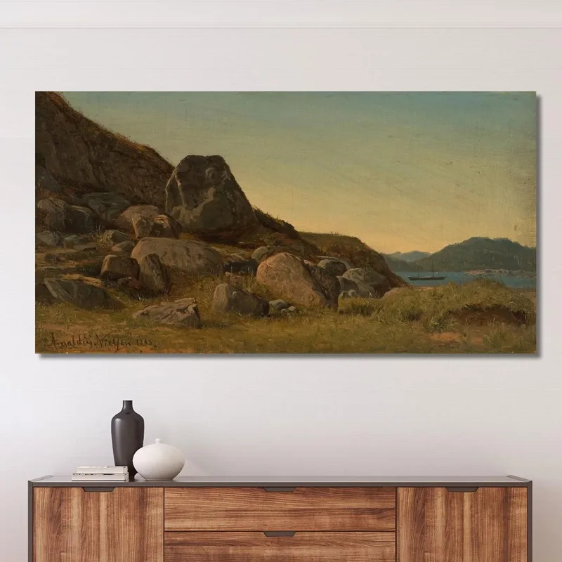 Landschaft In Sørlandet Amaldus Nielsen
