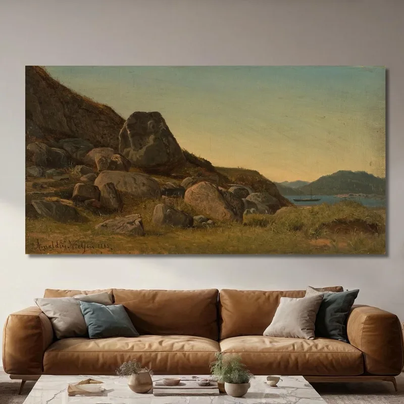 Landschaft In Sørlandet Amaldus Nielsen