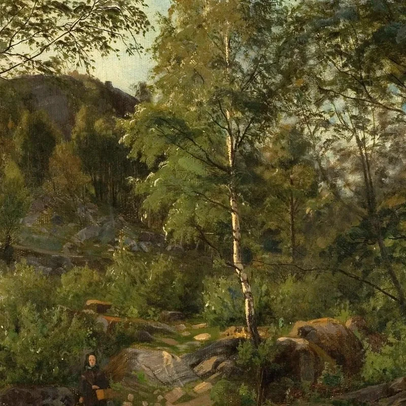 Ulvegildeskogen Mandal Amaldus Nielsen