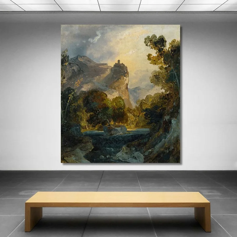 Paisaje Italiano Carl Blechen