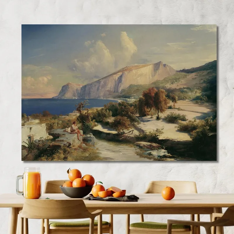 Tarde En Capri Carl Blechen