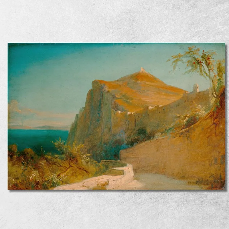 Tiberio Se Luce En Capri Carl Blechen cuadro en lienzo