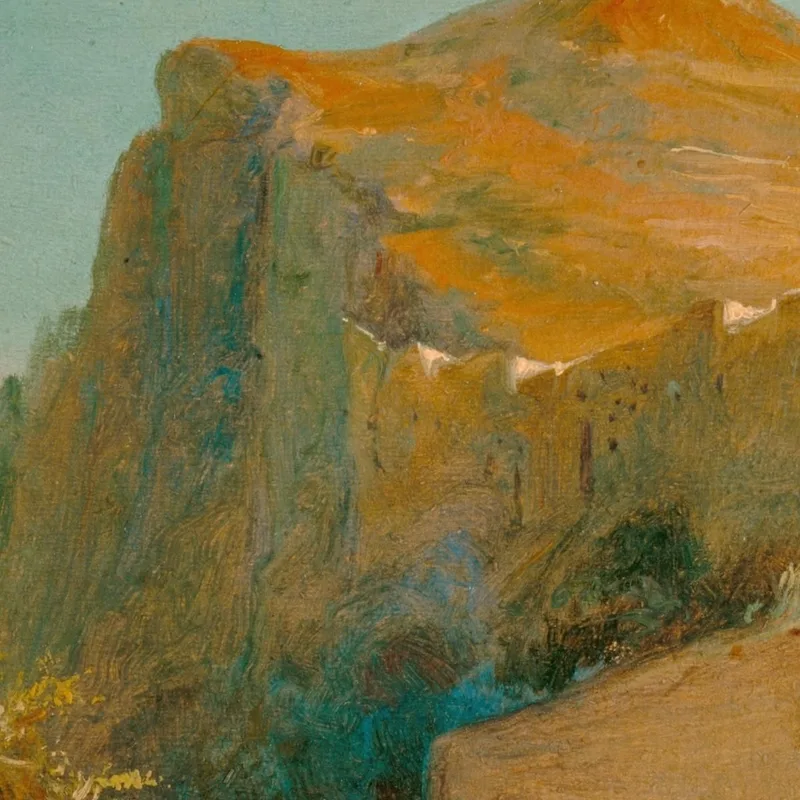 Tiberio Se Luce En Capri Carl Blechen