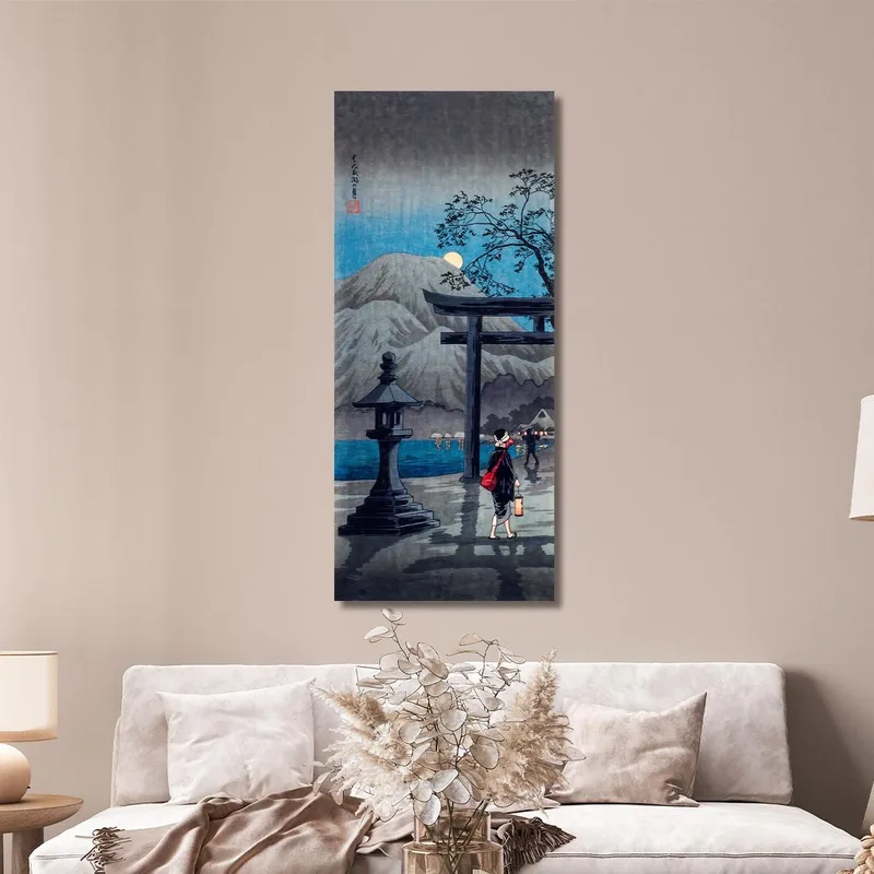 Lago Hakone Al Chiaro Di Luna Hiroaki Takahashi