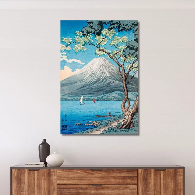 Mount Fuji From Lake Yamanaka Hiroaki Takahashi