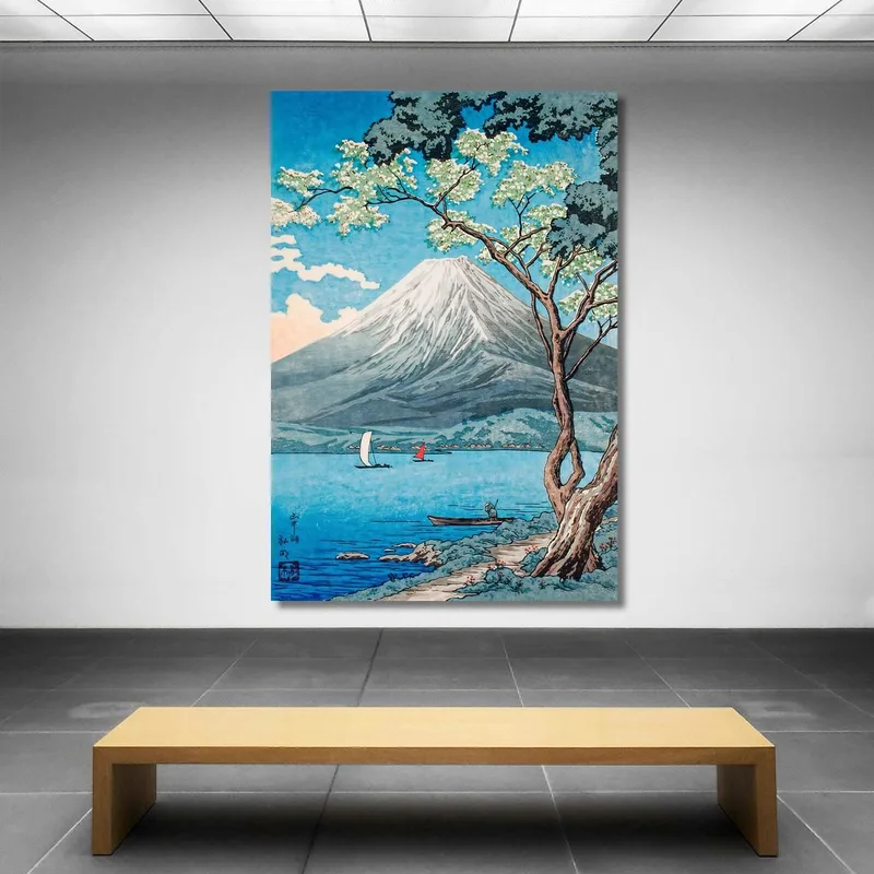 Mount Fuji From Lake Yamanaka Hiroaki Takahashi