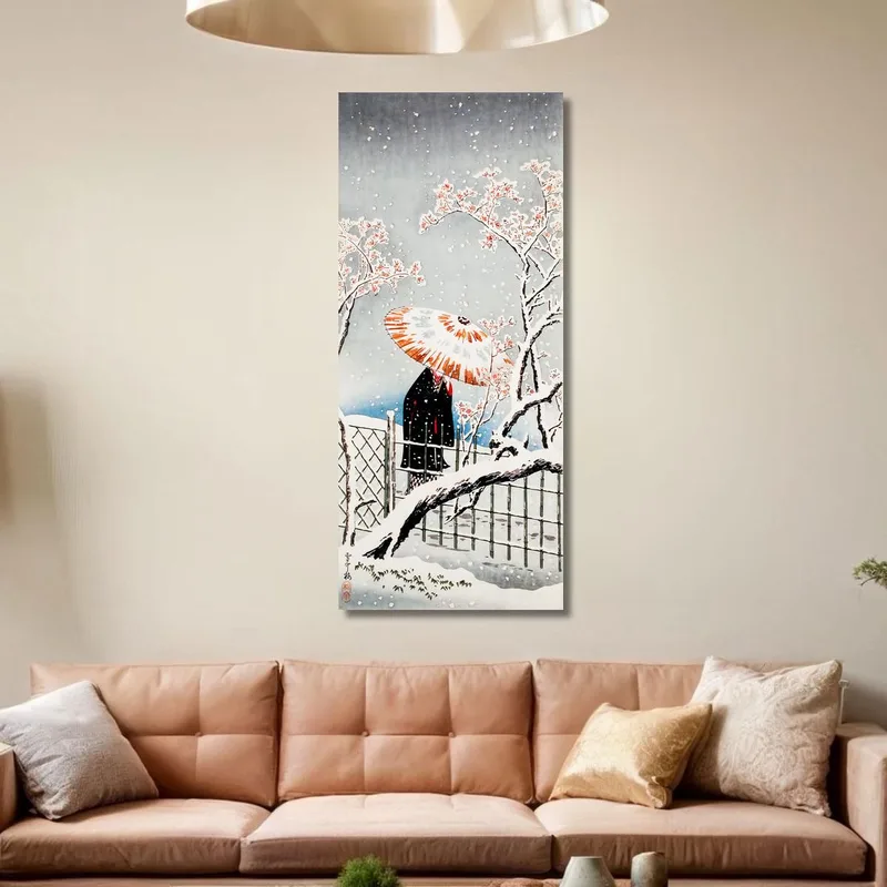 Prunier Sous La Neige Hiroaki Takahashi