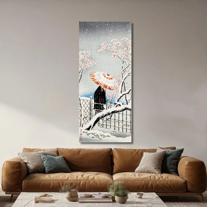 Prunier Sous La Neige Hiroaki Takahashi