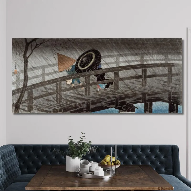 Lluvia En El Puente Izumi Hiroaki Takahashi