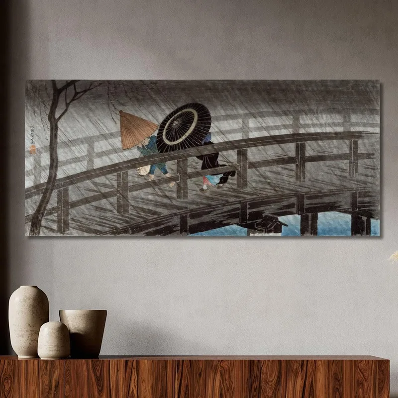 Lluvia En El Puente Izumi Hiroaki Takahashi