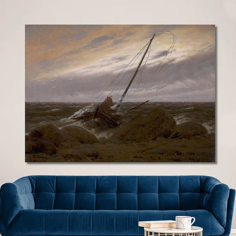 Après La Tempête 1816 1817 Caspar David Friedrich
