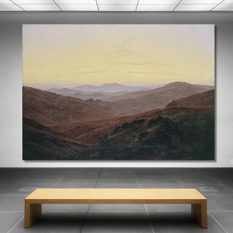 Monts Des Géants Monts Des Géants Vers 1830 Caspar David Friedrich
