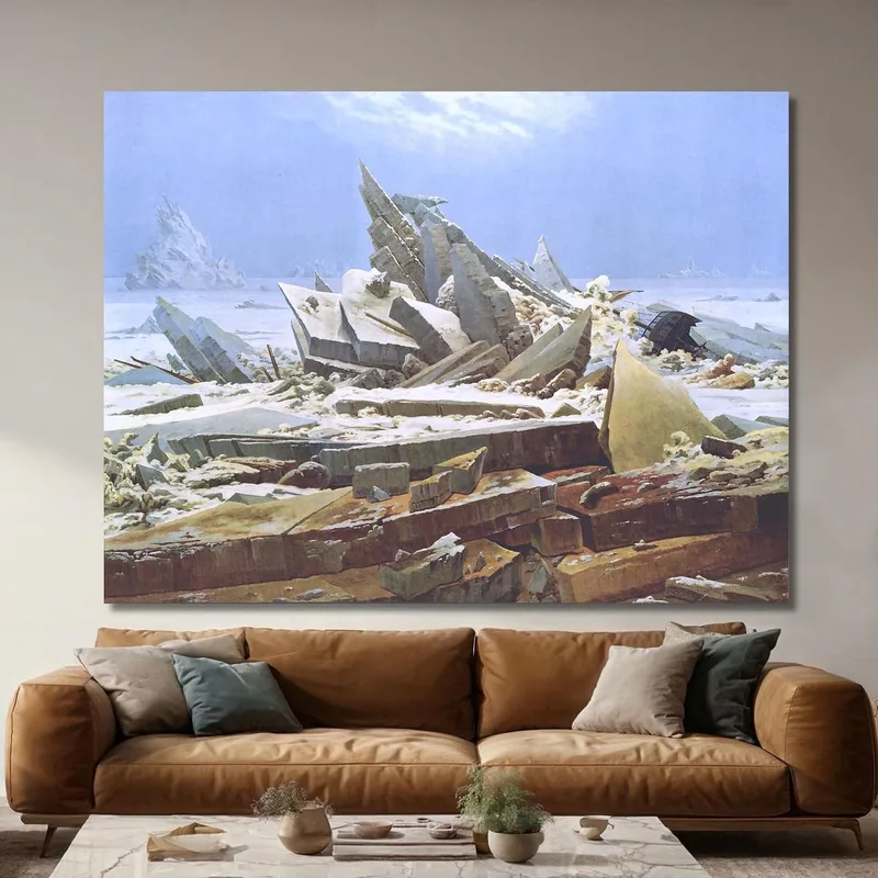 El Mar De Hielo Caspar David Friedrich