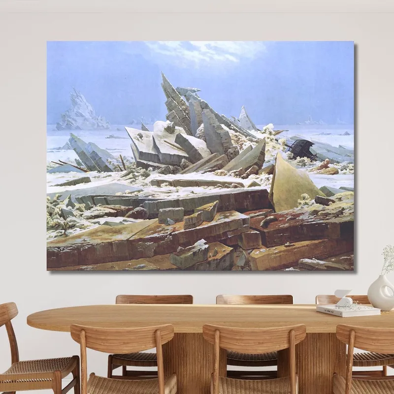 El Mar De Hielo Caspar David Friedrich