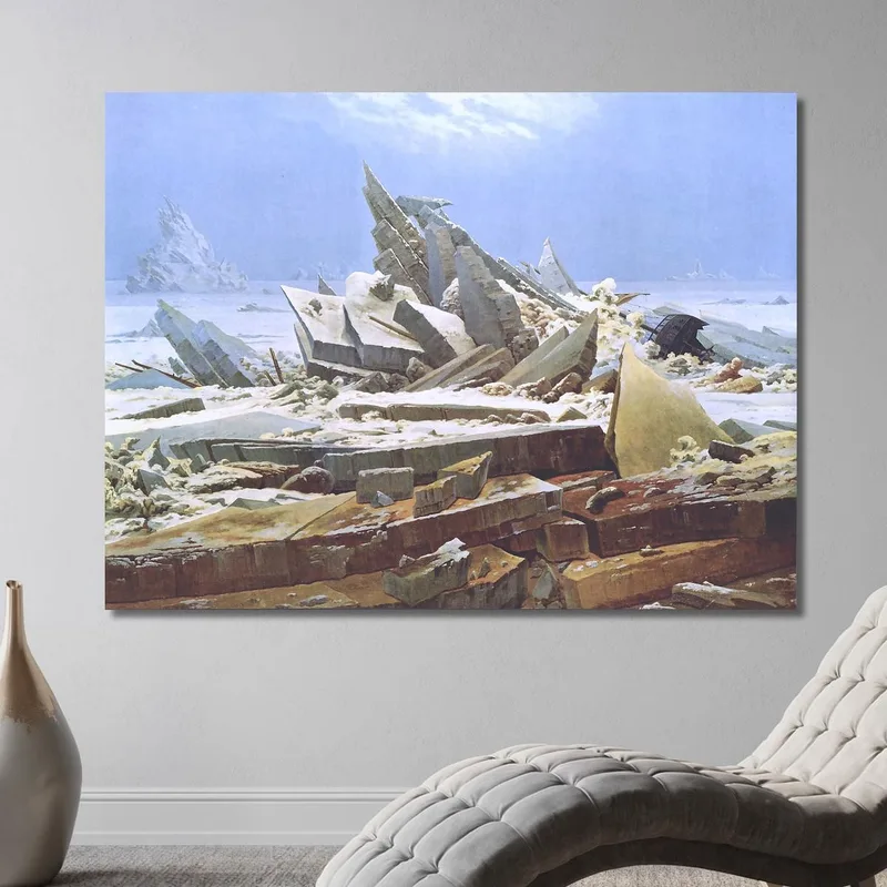 El Mar De Hielo Caspar David Friedrich