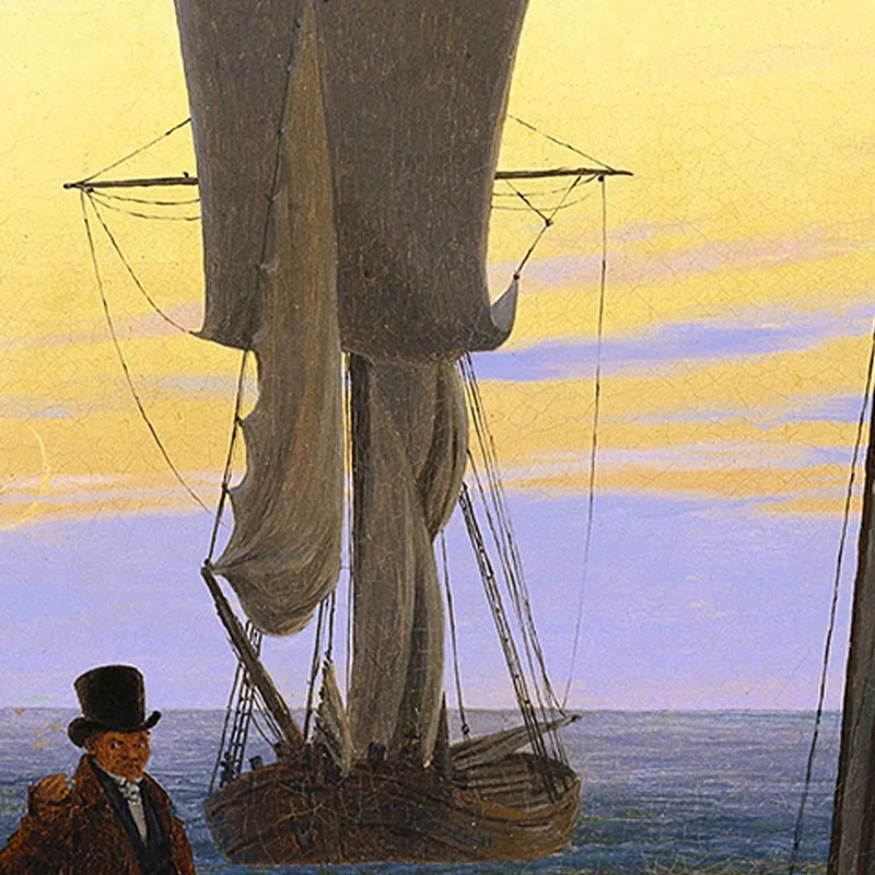 Die Drei Zeitalter Des Menschen Caspar David Friedrich