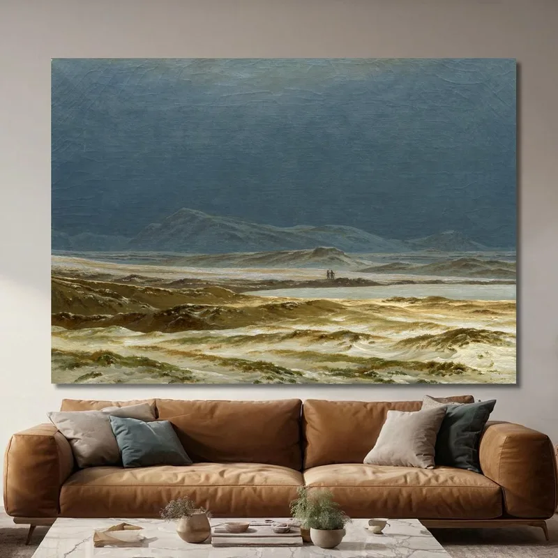 Primavera Del Paesaggio Settentrionale Caspar David Friedrich