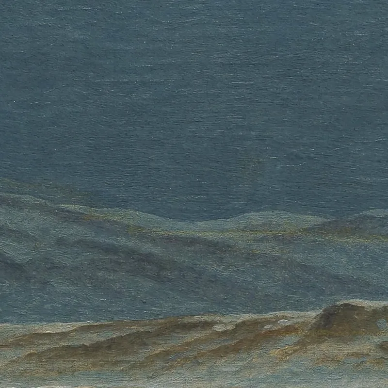 Primavera Del Paesaggio Settentrionale Caspar David Friedrich