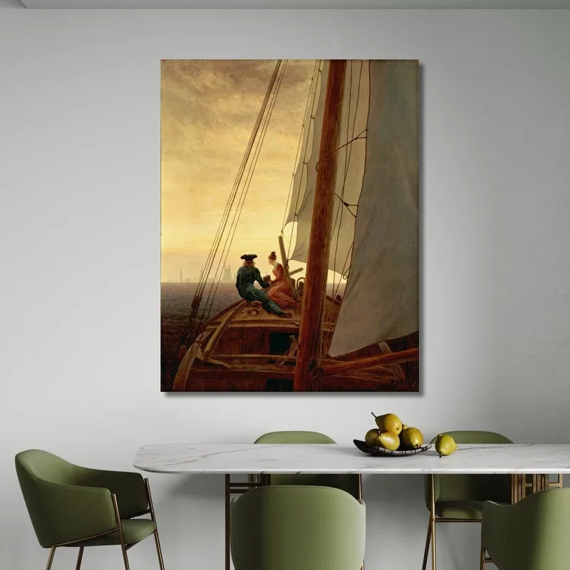 En El Velero Caspar David Friedrich