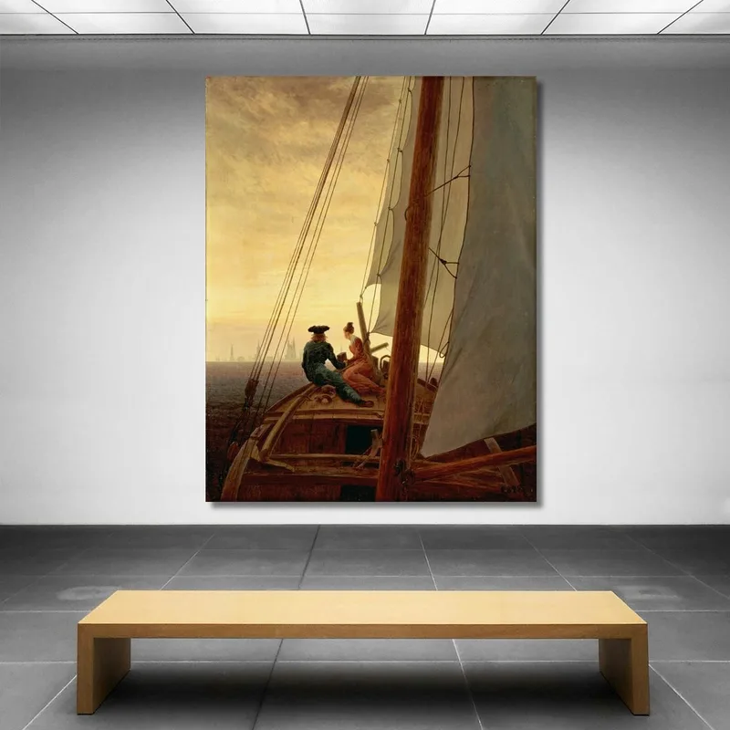 En El Velero Caspar David Friedrich