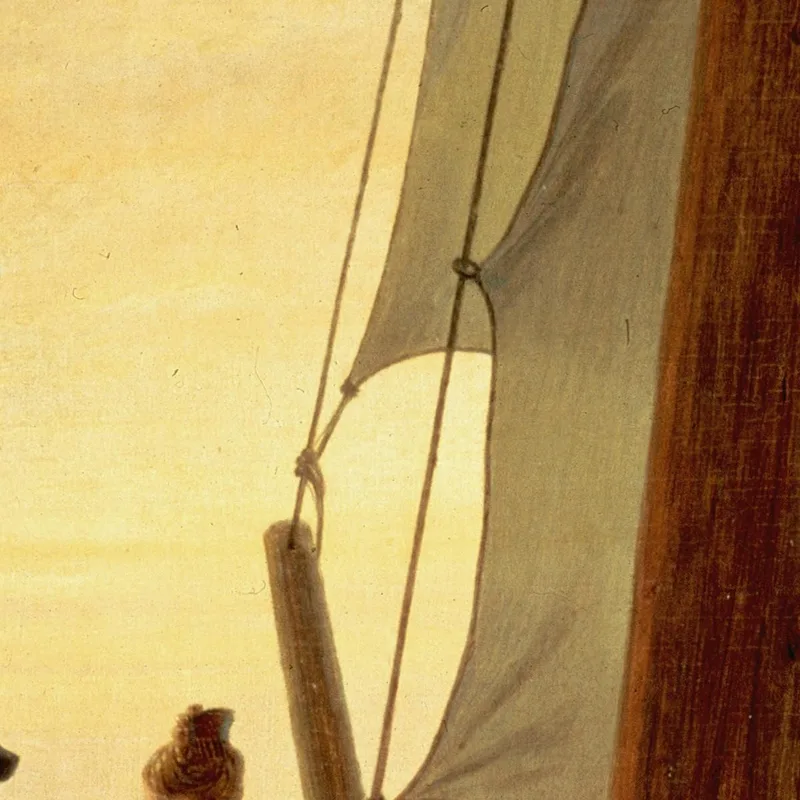 En El Velero Caspar David Friedrich