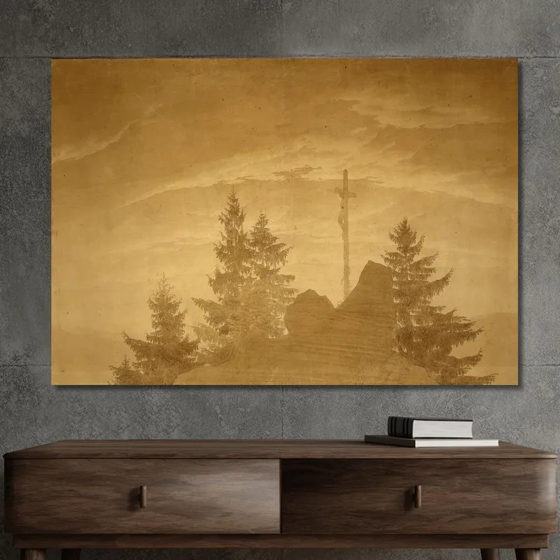 La Croix Dans Les Montagnes 2 Caspar David Friedrich