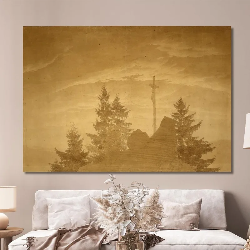 La Croix Dans Les Montagnes 2 Caspar David Friedrich