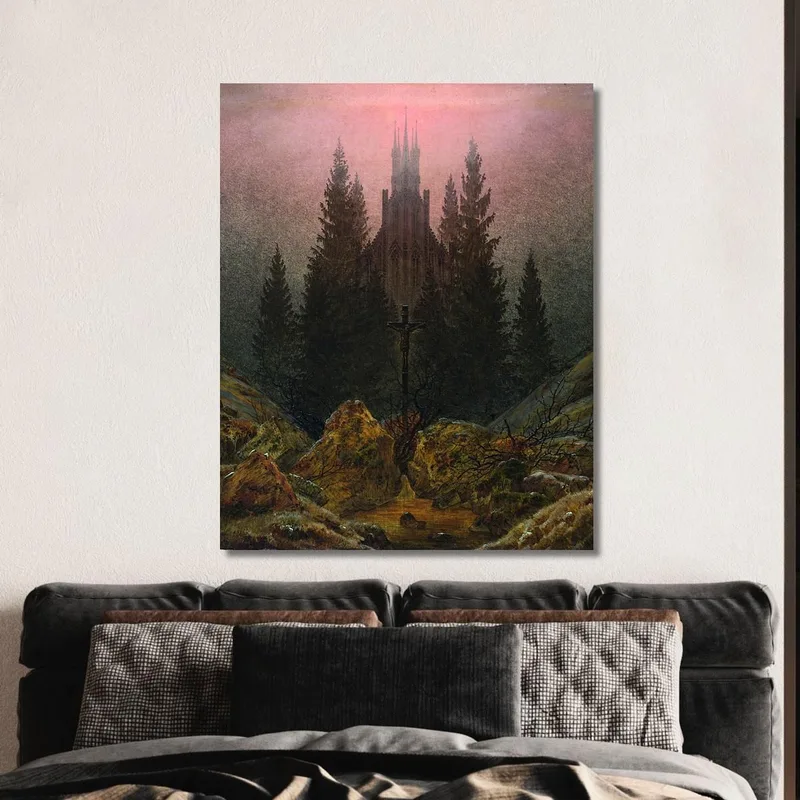 La Croix Dans Les Montagnes Caspar David Friedrich