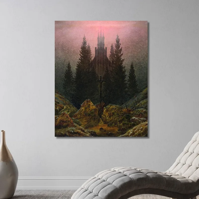 La Croix Dans Les Montagnes Caspar David Friedrich