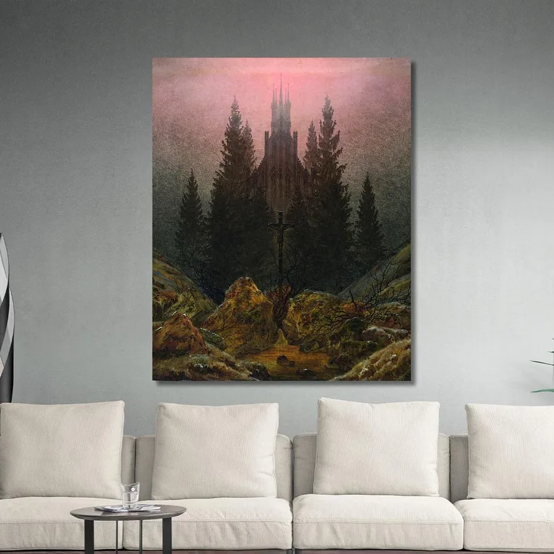 La Croix Dans Les Montagnes Caspar David Friedrich