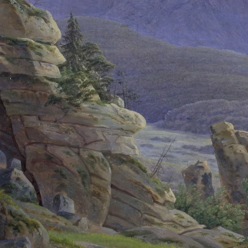 El Watzmann Caspar David Friedrich