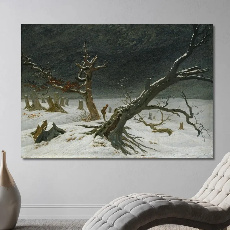 Il Cimitero Caspar David Friedrich