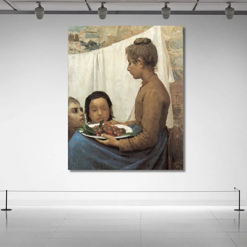 Las Cerezas G. Pellizza da Volpedo
