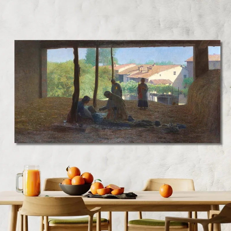 En El Granero G. Pellizza da Volpedo